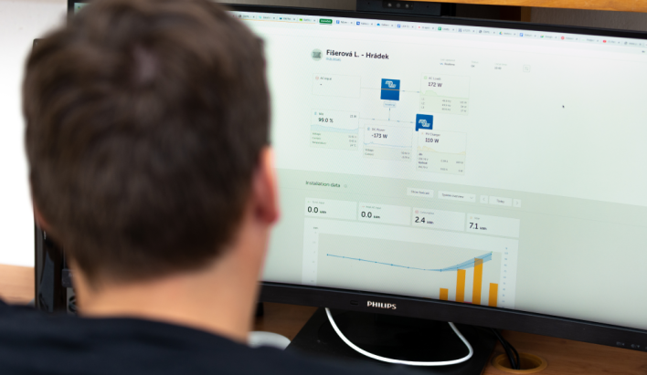 Aplikace VRM od&nbsp;Victron Energy na&nbsp;počítači