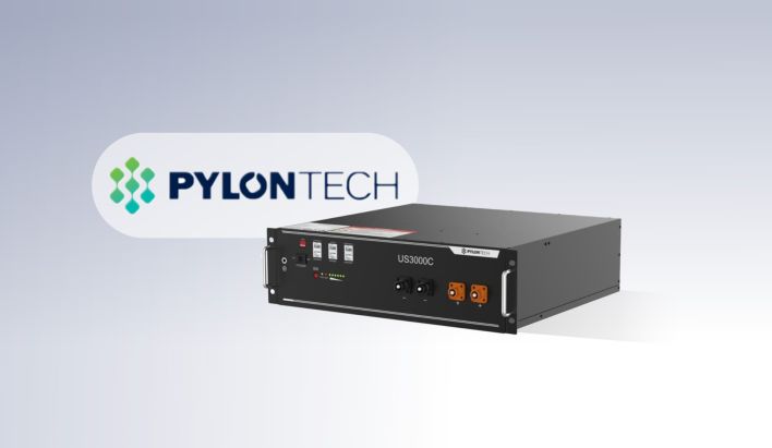 Baterie LiFePO4&nbsp;Pylontech od&nbsp;firmy Pešek & Mudra solární systémy