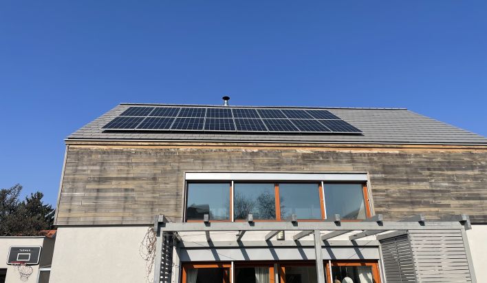 Realizace fotovoltaiky: RD Bořanovice 