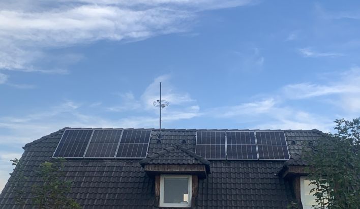 Realizace fotovoltaiky: RD Kladno 