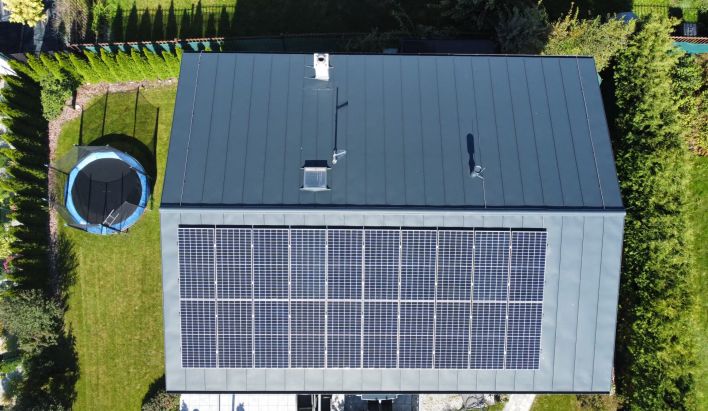 Realizace fotovoltaiky: RD Rudná 