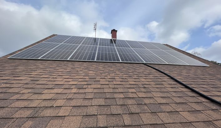 Realizace fotovoltaiky: RD Tehovec