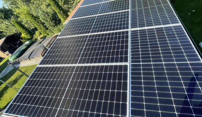 Realizace fotovoltaiky: RD Židlochovice 