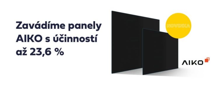 [Novinka] Zavádíme panely AIKO Neostar 2. generace s vysokou účinností